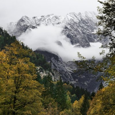 Herbst im Wettersteingebirge